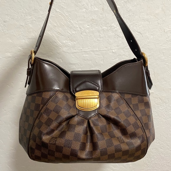 Louis Vuitton Handbags - Louis Vuitton Sistina MM Damier Ebene Shoulder Bag